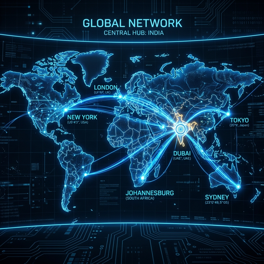 Global Locations Map